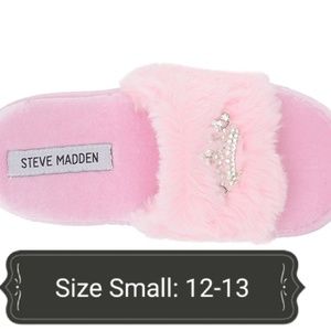 Steve Madden *Kids* Slipper Size Small 12-13